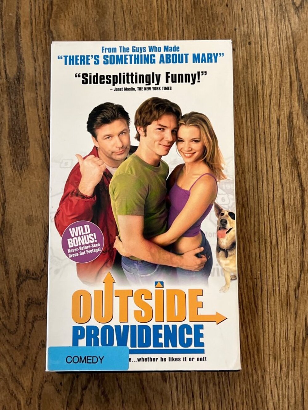 Outside Providence 1999 Movie VHS Comedy Farrelly Brothers Alec Baldwin Pre-Owne